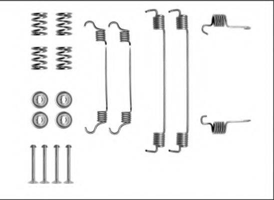 HELLA PAGID 8DZ355205901 Комплектуючі, гальмівна колодка