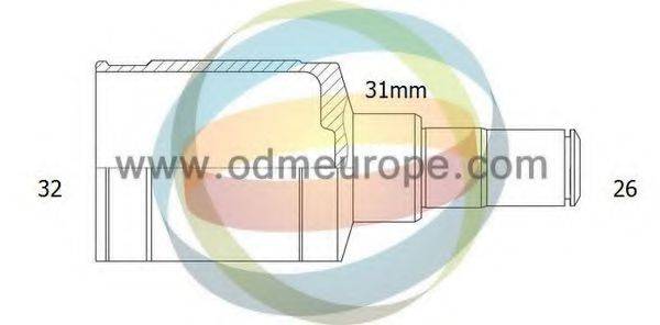 ODM-MULTIPARTS 14216075 Шарнірний комплект, приводний вал