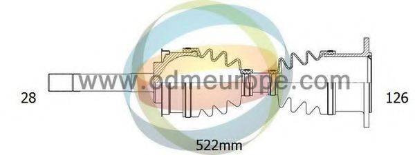 ODM-MULTIPARTS 18063040 Приводний вал