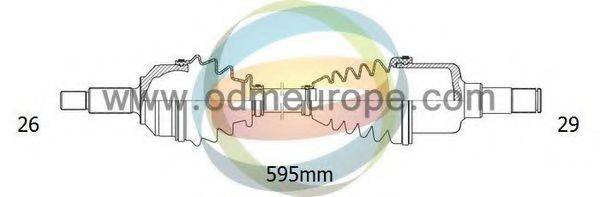 ODM-MULTIPARTS 18271280 Приводний вал