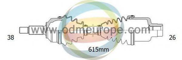 ODM-MULTIPARTS 18212490 Приводний вал