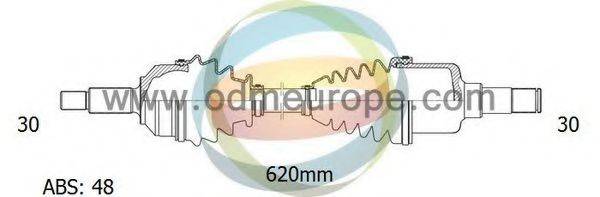 ODM-MULTIPARTS 18271381 Приводний вал