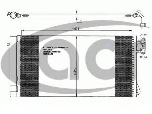 ACR 300658 Конденсатор, кондиціонер