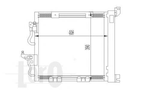 LORO 0370160029 Конденсатор, кондиціонер