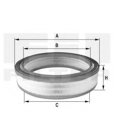 FIL FILTER HPU4374 Повітряний фільтр