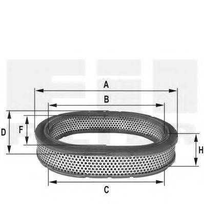 FIL FILTER HPU4378 Повітряний фільтр