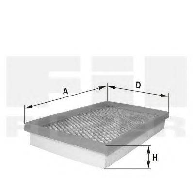 FIL FILTER HP2187 Повітряний фільтр