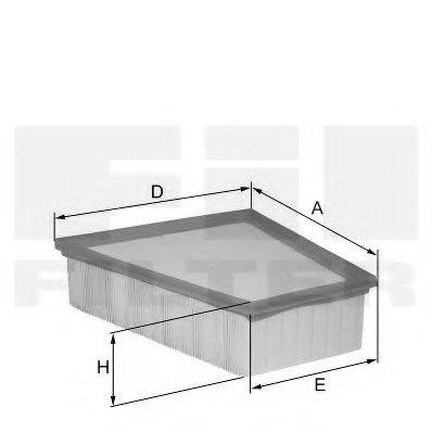 FIL FILTER HP2257 Повітряний фільтр