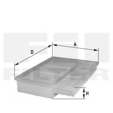 FIL FILTER HP2031 Повітряний фільтр