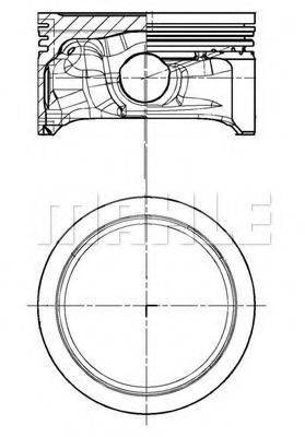 METAL LEVE P9282 Поршень