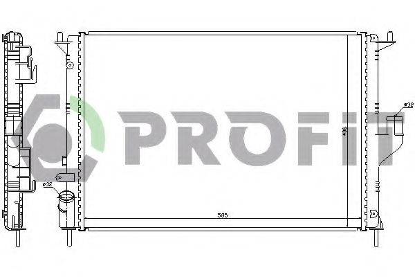 PROFIT PR6037N5 Радіатор, охолодження двигуна