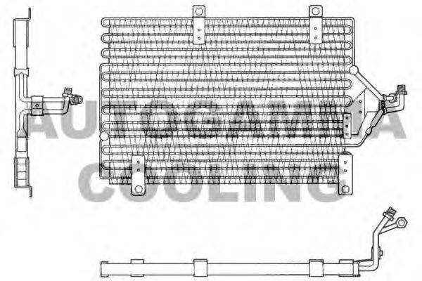 AUTOGAMMA 101561 Конденсатор, кондиціонер