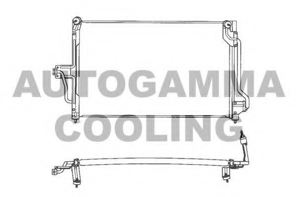 AUTOGAMMA 101707 Конденсатор, кондиціонер