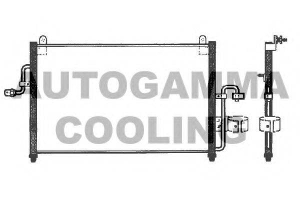 AUTOGAMMA 101816 Конденсатор, кондиціонер