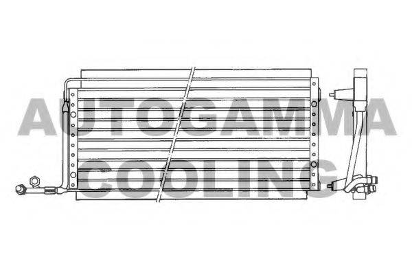 AUTOGAMMA 101836 Конденсатор, кондиціонер