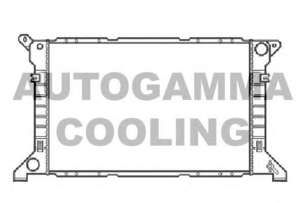 AUTOGAMMA 102085 Радіатор, охолодження двигуна