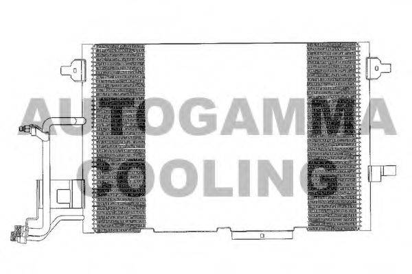 AUTOGAMMA 102390 Конденсатор, кондиціонер