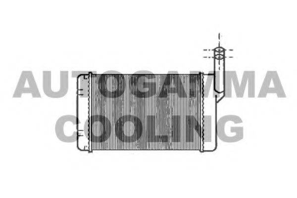 AUTOGAMMA 102542 Теплообмінник, опалення салону