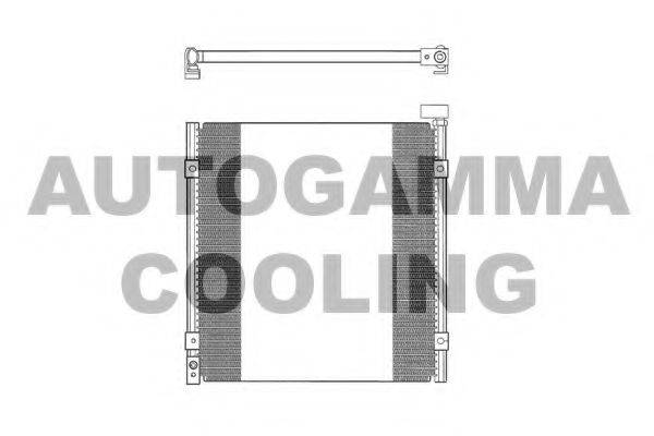 AUTOGAMMA 102663 Конденсатор, кондиціонер