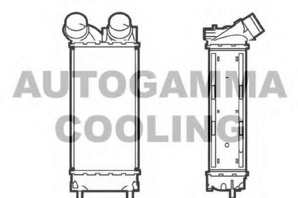 AUTOGAMMA 104470 Інтеркулер