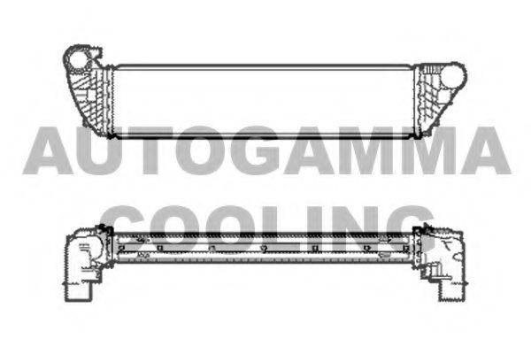 AUTOGAMMA 104596 Інтеркулер