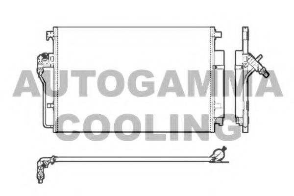 AUTOGAMMA 104912 Конденсатор, кондиціонер