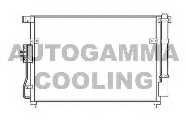 AUTOGAMMA 105245 Конденсатор, кондиціонер