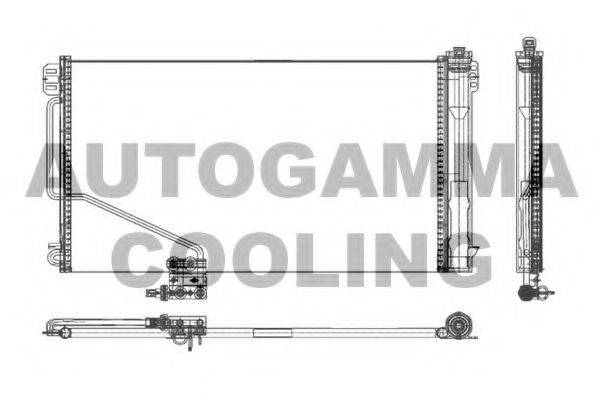 AUTOGAMMA 105596 Конденсатор, кондиціонер