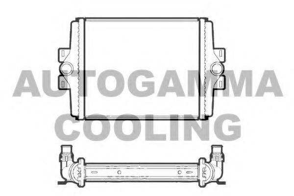 AUTOGAMMA 107406 Радіатор, охолодження двигуна