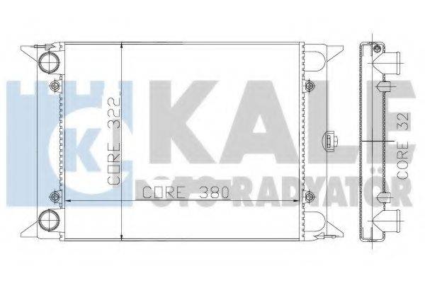 KALE OTO RADYATOR 138700 Радіатор, охолодження двигуна