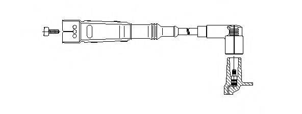 BREMI 15180 Провід запалювання