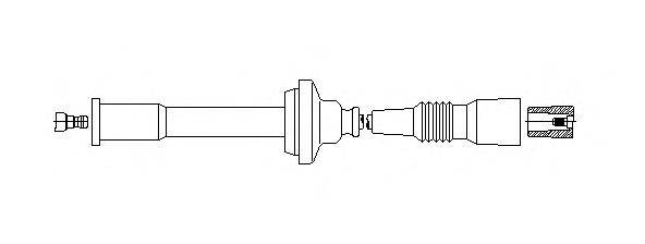 BREMI 1A0573 Провід запалювання