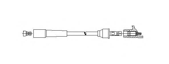 BREMI 31035 Провід запалювання