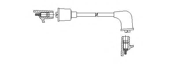 BREMI 39647 Провід запалювання