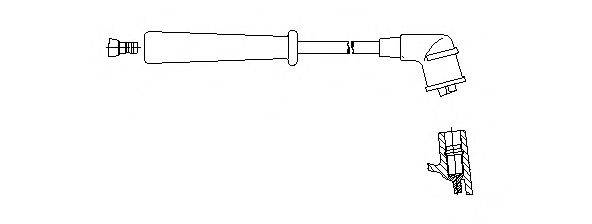 BREMI 3A2362 Провід запалювання