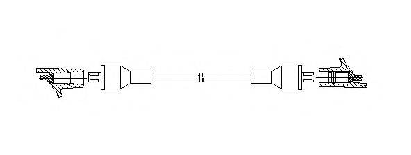 BREMI 65750 Провід запалювання