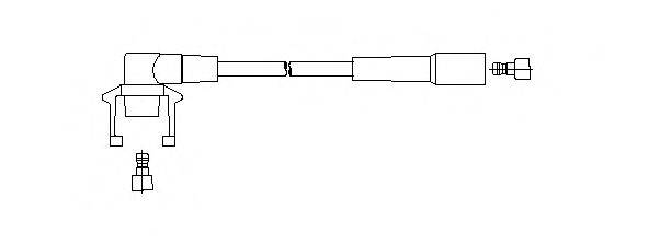 BREMI 67545 Провід запалювання