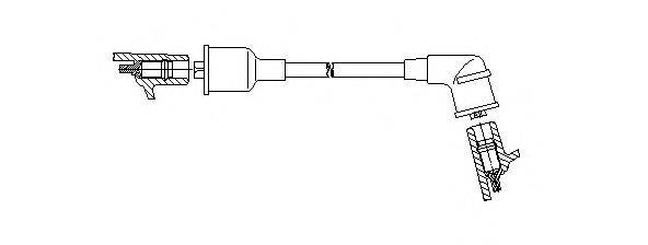 BREMI 6A1515 Провід запалювання