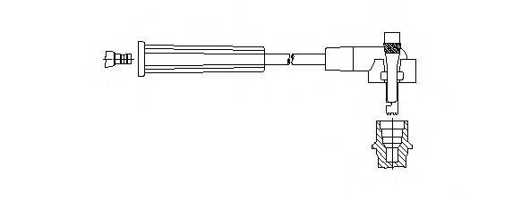 BREMI 860100 Провід запалювання