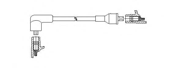 BREMI 88450 Провід запалювання