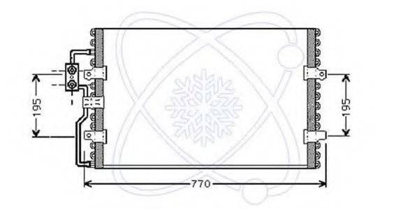 ELECTRO AUTO 30C0033 Конденсатор, кондиціонер