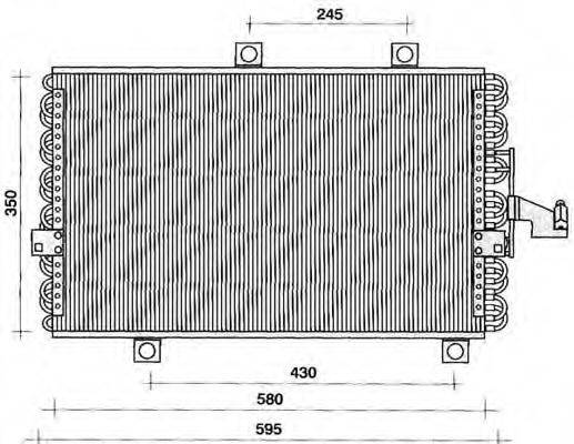 ELECTRO AUTO 30F0005 Конденсатор, кондиціонер