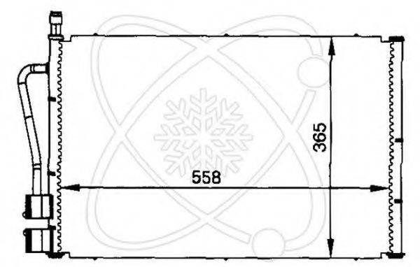 ELECTRO AUTO 30W0016 Конденсатор, кондиціонер