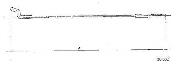 CABOR 10062 Тросик газу