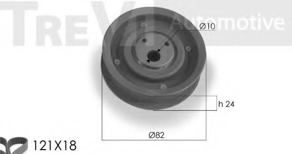 TREVI AUTOMOTIVE KD1111 Комплект ременя ГРМ