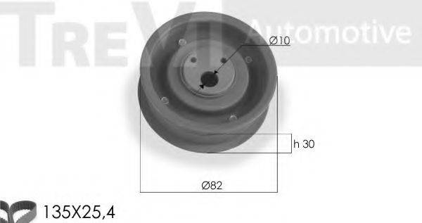 TREVI AUTOMOTIVE KD1113 Комплект ременя ГРМ