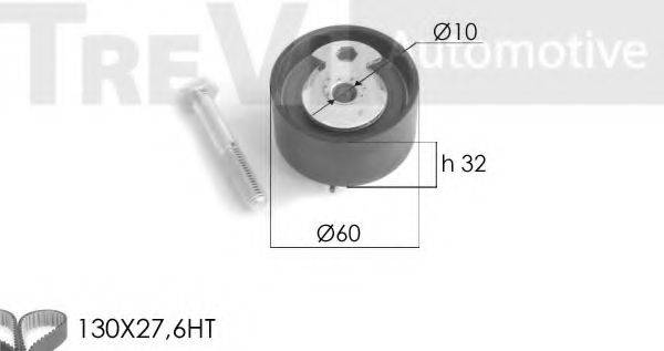 TREVI AUTOMOTIVE KD1202 Комплект ременя ГРМ