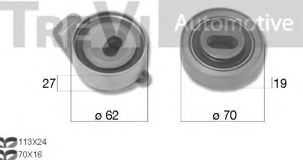 TREVI AUTOMOTIVE KD1490 Комплект ременя ГРМ