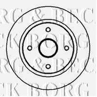 BORG & BECK BBD4011 гальмівний диск