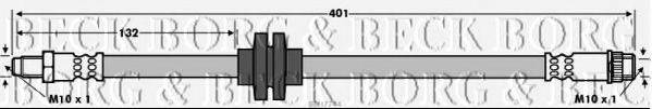 BORG & BECK BBH7744 Гальмівний шланг